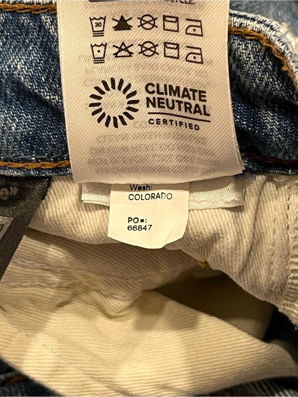 Reformation Cynthia High Rise Straight Jeans Colorado Wash Sustainable Denim - Picture 13 of 14